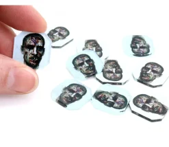 10 jetons Zombie Tokens 1.8 cm