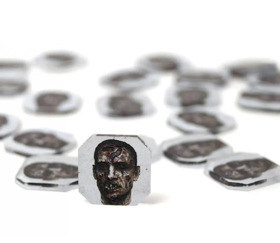 10 jetons Zombie Tokens 1.8 cm