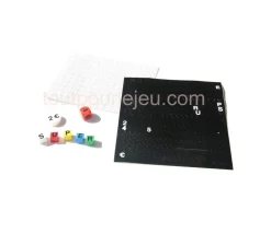 455 Lettres adhésives résistantes 8 mm hauteur et chiffres