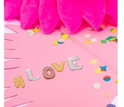 35 Lettres alphabet autocollantes effet miroir hauteur 2 cm