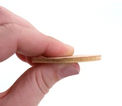 52 lettres alphabet en bois naturel 4.5 cm - 2 x 26 lettres