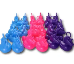 24 licornes flottantes 15 cm à pêcher pour jeu