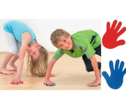 2 mains marquage au sol 16 cm - la paire de marqueur