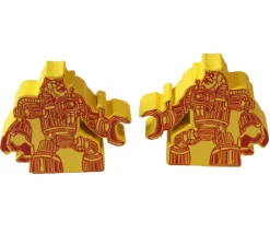 10 meeples créatures fantastiques - Boss de donjon pions en bois