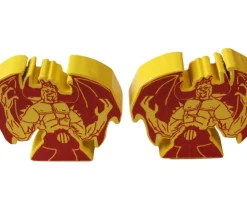 10 meeples créatures fantastiques - Boss de donjon pions en bois