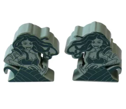 10 meeples créatures fantastiques - Boss de donjon pions en bois