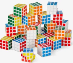 24 Mini cubes - jeux de patience - casse tête