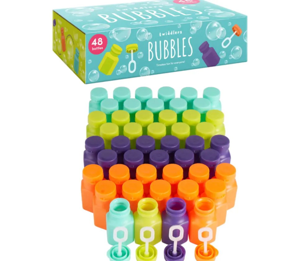 48 Mini Flacons Bulles de Savon 17 ml