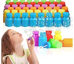 48 Mini Flacons Bulles de Savon 17 ml