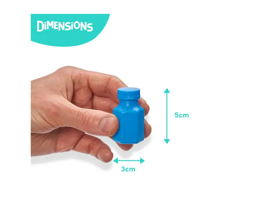 48 Mini Flacons Bulles de Savon 17 ml
