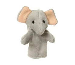 8 mini marionnettes peluche animaux pour doigt