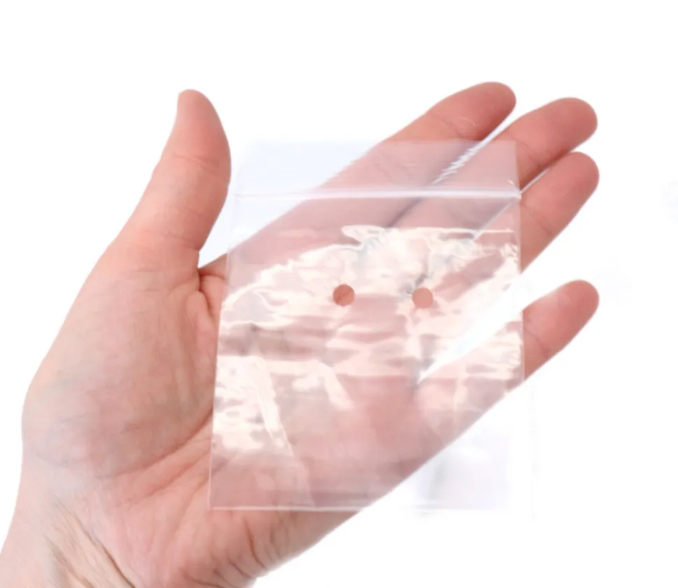 100 Mini mini sachets zips 57 x 57 mm