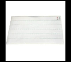 144 Mini pastilles 8 x 20 mm rectangulaires - 144 étiquettes