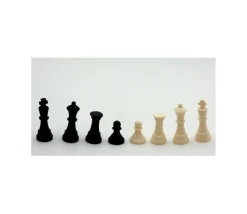 32 Mini pièces échecs plastique 40 mm
