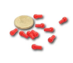 10 Mini pions clous à encastrer 9 x 3 mm lot par couleur