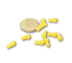 10 Mini pions clous à encastrer 9 x 3 mm lot par couleur