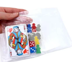 100 Mini sachets zips 115 x 115 mm