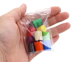 100 Mini sachets zips 55 x 75 mm