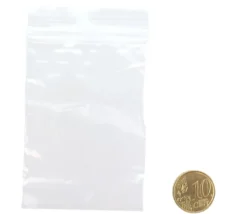 100 Mini sachets zips 55 x 75 mm