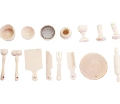 15 miniatures en bois accessoires maison