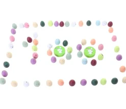 100 Oeufs bois mouchetés 1.5 x 1.2 cm