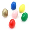 6 Oeufs en bois multicolores de 6 cm - 6 couleurs