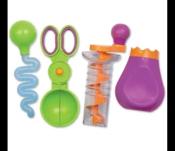 4 Outils motricité fine eau et sable