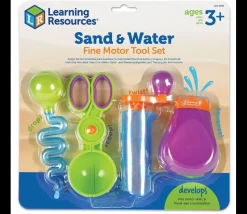 4 Outils motricité fine eau et sable