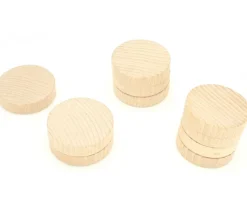 10 Palets en bois naturel 5 cm billard hollandais