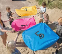 5 Parachutes coopératifs avec écureuils volants