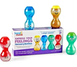 4 personnages sensoriels - Exprimez vos sentiments