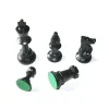 32 Pièces échecs plastique 97 mm taille T5 + 2 dames