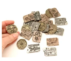 20 Pièces Cyberpunk métal Legendary