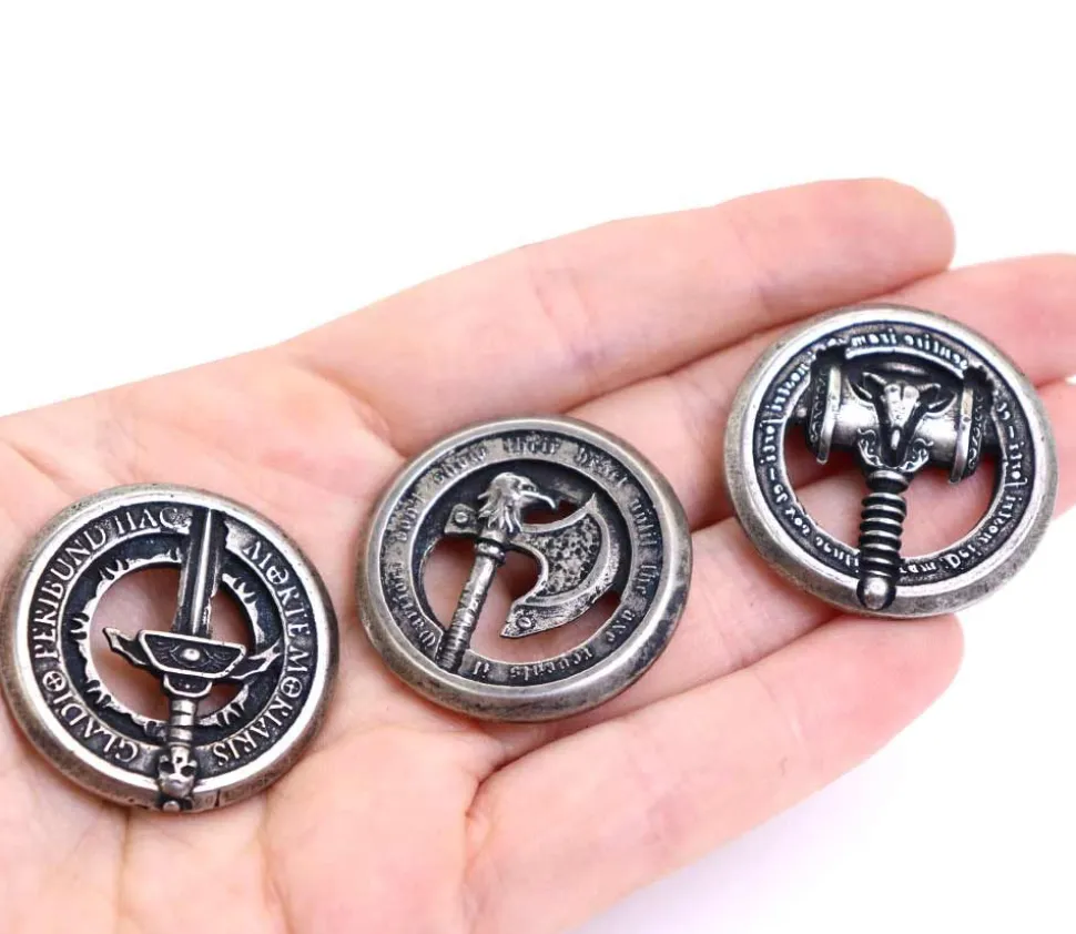 12 Pièces en métal Adventure Weapons