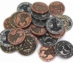 20 Pièces en métal Dieux nordiques - Vikings