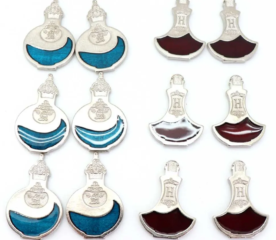 12 pièces en métal potions - aventure