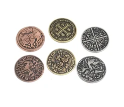 20 Pièces médiévales métal Legendary