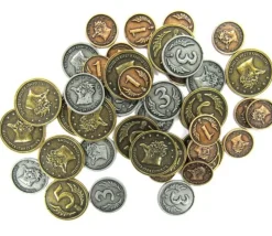 50 pièces métal 1 3 5 - jeu Sea of clouds