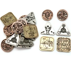 20 Pièces métal Alien