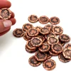 35 pièces métal cuivrées pour jeu L'Antre du Roi de la Montagne