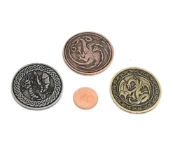 20 Pièces métal Dragon Legendary