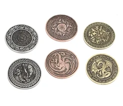 20 Pièces métal Dragon Legendary