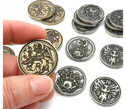 24 Pièces métal unités 1 5 10 20 50 100 CREATURE