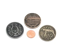 20 Pièces romaines métal Roman Legendary