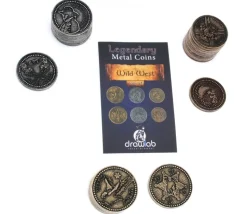 20 Pièces Wild West métal Legendary