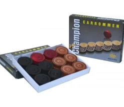 24 pions Carrom Carambole - palets 3 cm