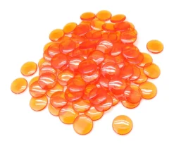 100 Pions de loto ronds 15 mm de diamètre - jetons de la même couleur