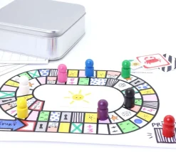 8 pions joueurs droits avec boule en bois 15 x 29 mm