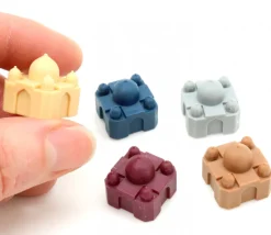 5 Pions palais Taj Mahal 17 x 17 x 18 mm château