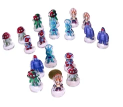 18 Pions personnages Alien Panic 37 x 20 mm